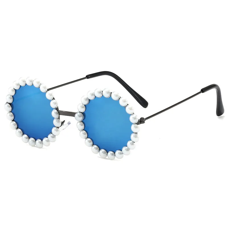 2PCS Pearl Children's Sunglasses Accessories Wholesale