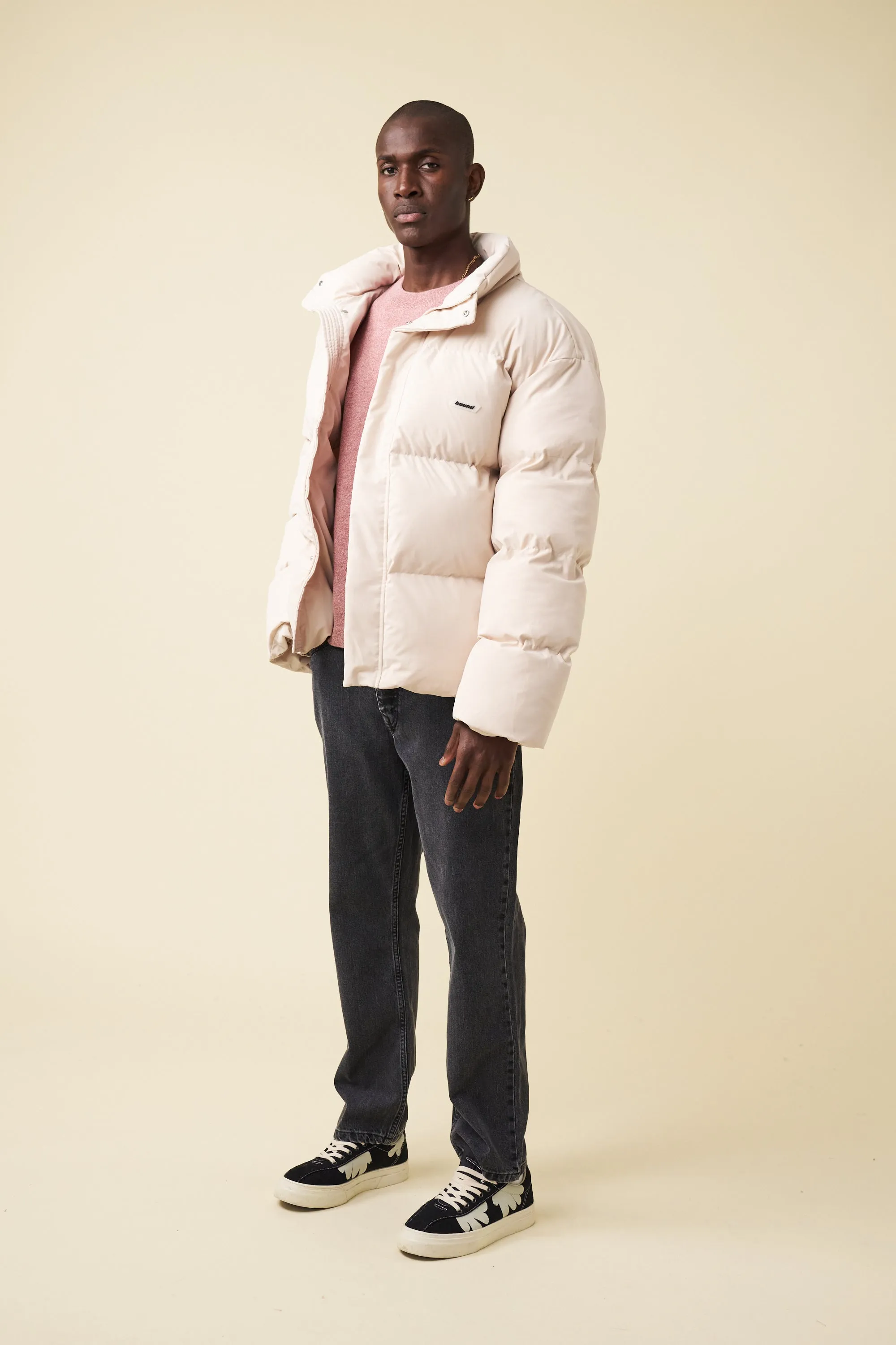 ARCTIC PADDED PUFFER COAT - ECRU