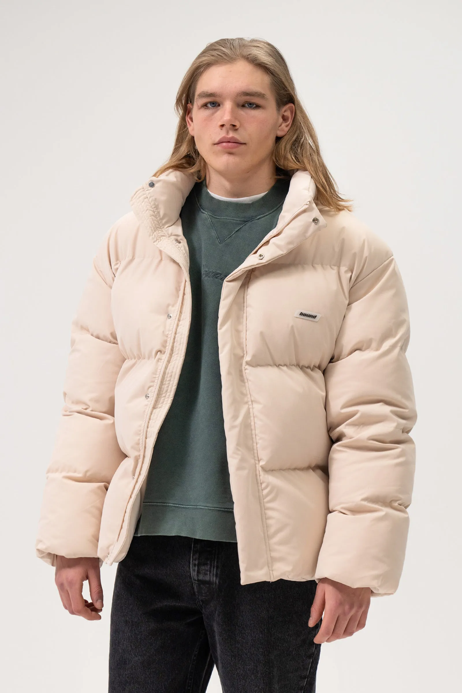 ARCTIC PADDED PUFFER COAT - ECRU