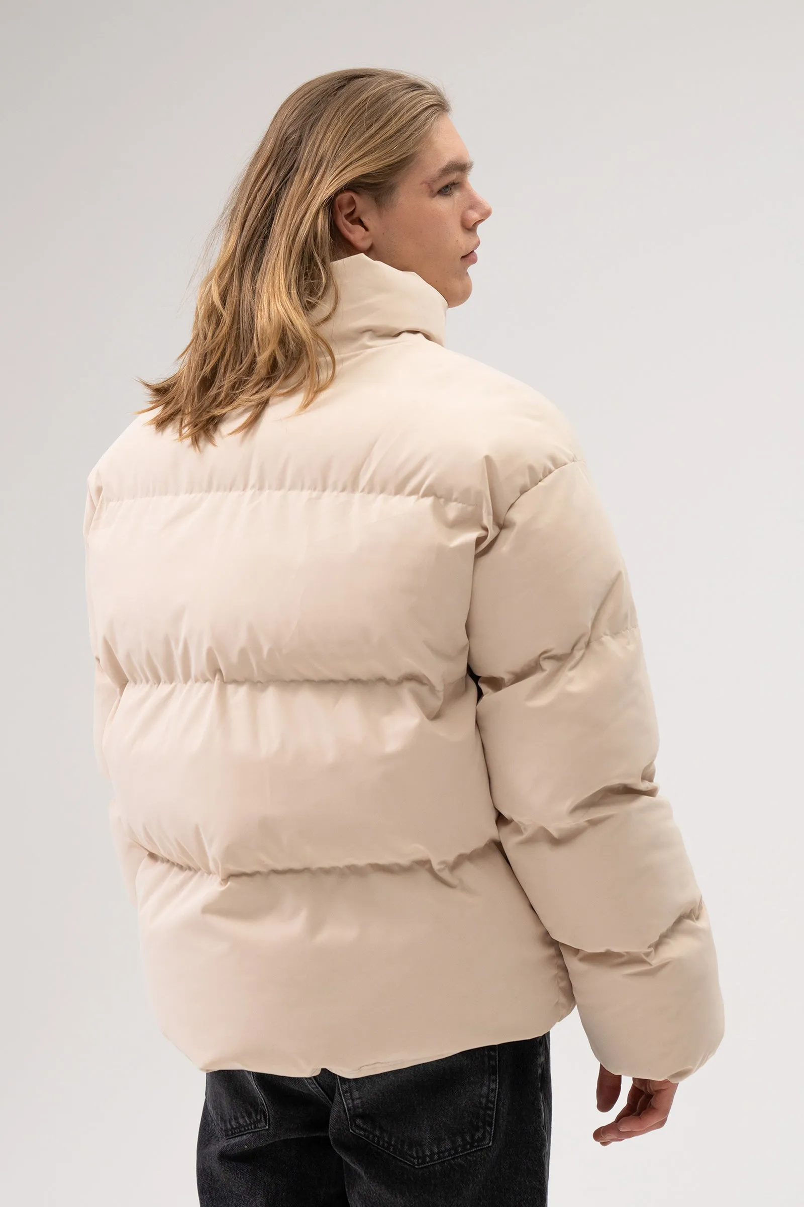 ARCTIC PADDED PUFFER COAT - ECRU