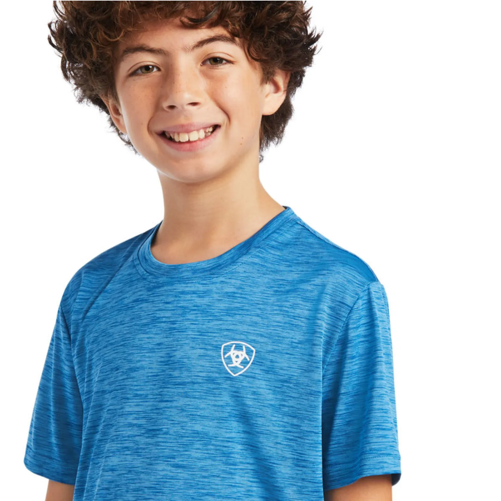 Ariat® Children's Charger Patriotic Rush Of Blue Graphic T-shirt 10040636