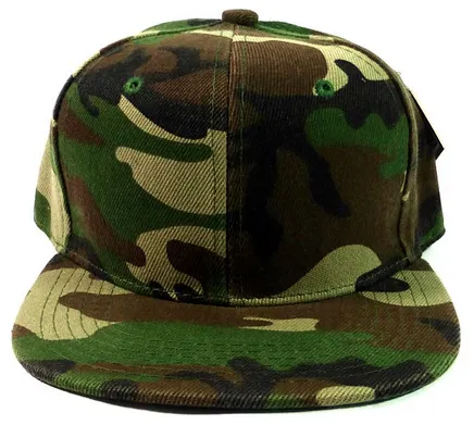 Baby and Children's Camo SnapBack Hat in Green