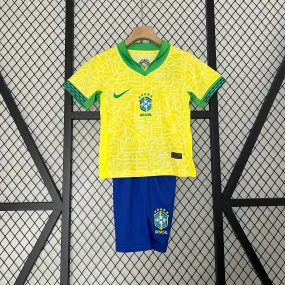 Brazil home 2024-25 - children's set