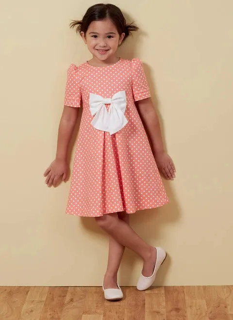 Butterick Children's Dresses B6886