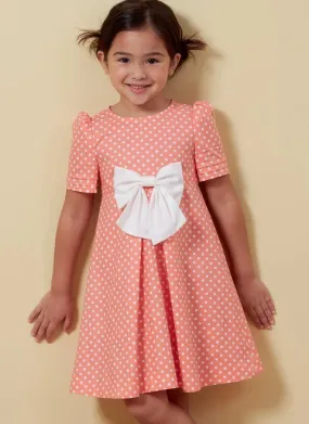 Butterick Children's Dresses B6886