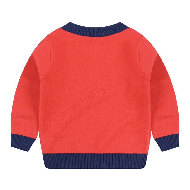 Children's clothing factory boy sweater