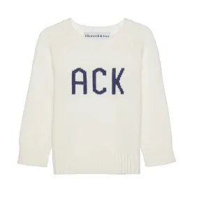 Children’s Nantucket 'ACK' Crewneck Sweater