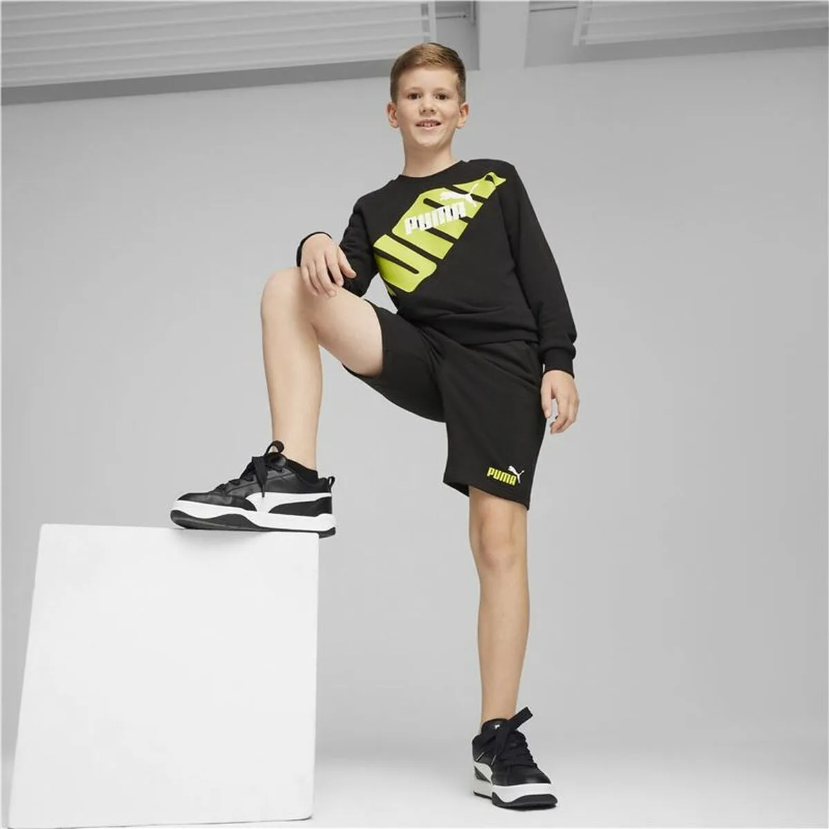 Children's Shorts Puma Better Essentials Black