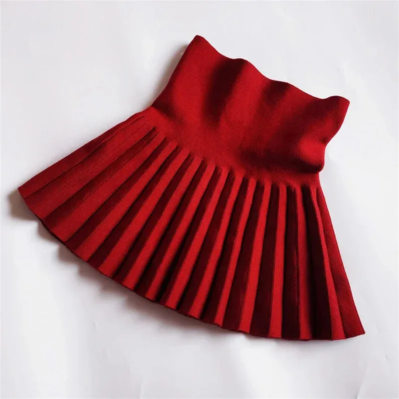 Children's Skirts Autumn/Winter Girls' Skirts Children's Knitted