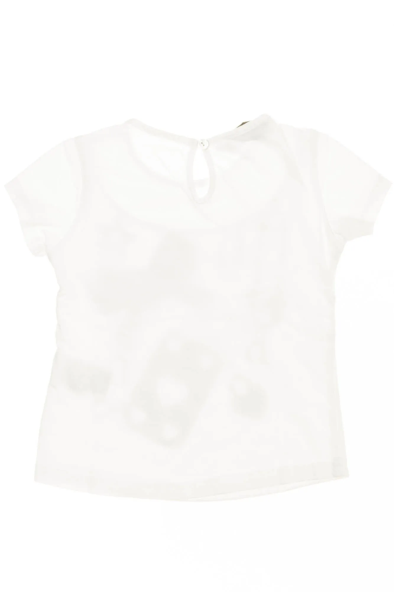 Christian Dior - White Short Sleeve Graphic T Shirt - 4A