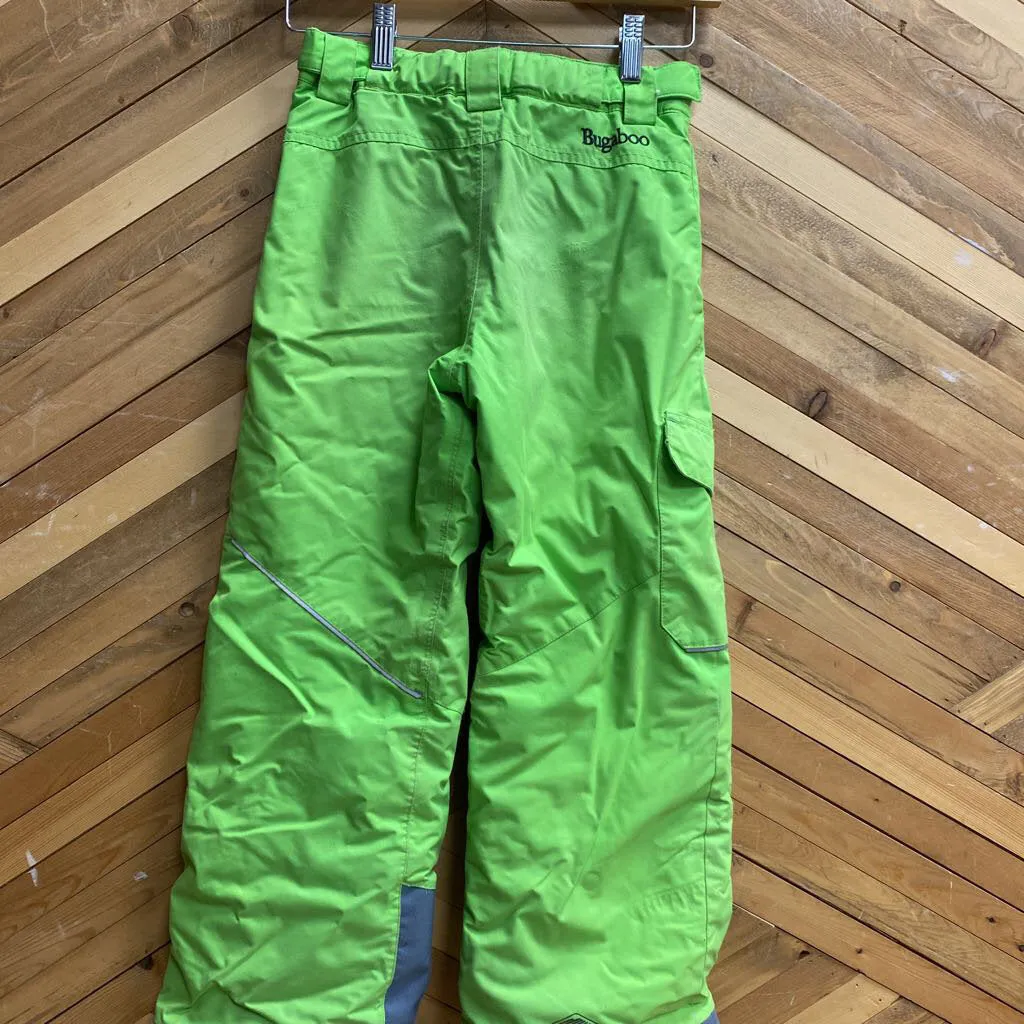 Columbia- Bugaboo snow pants- MSRP $118: Lime Green -children-SM Y