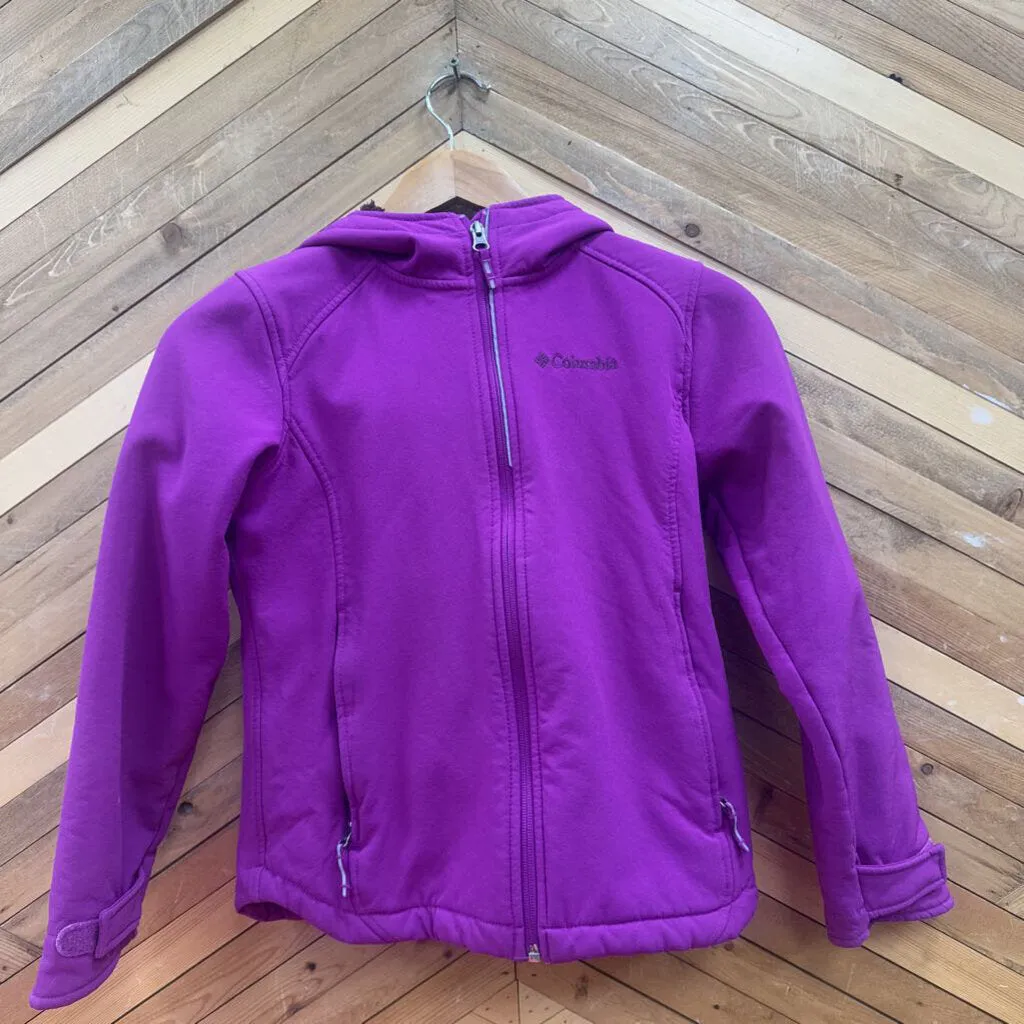 Columbia - Kids' Lined Full-Zip Shell Jacket - MSRP $90: Pink/Fuschia-children-M (10/12)