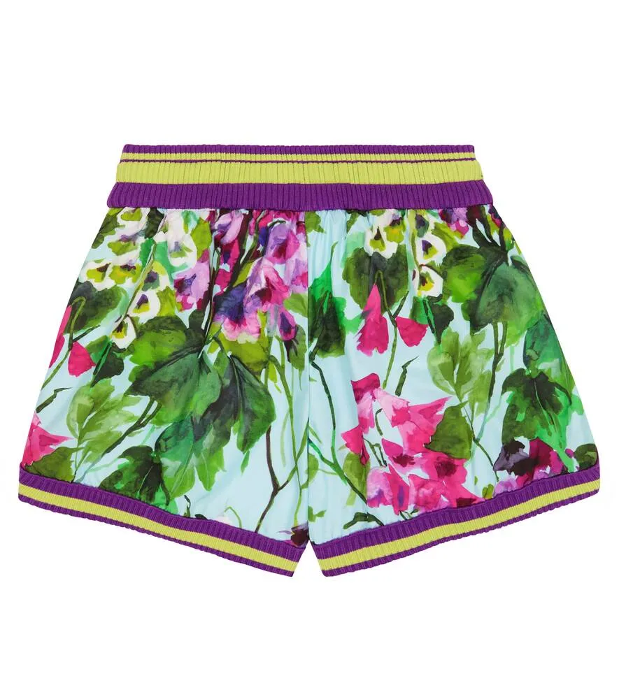 Dolce&Gabbana Floral Print Shorts, Multicolor