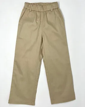 Elastic Pants - Khaki