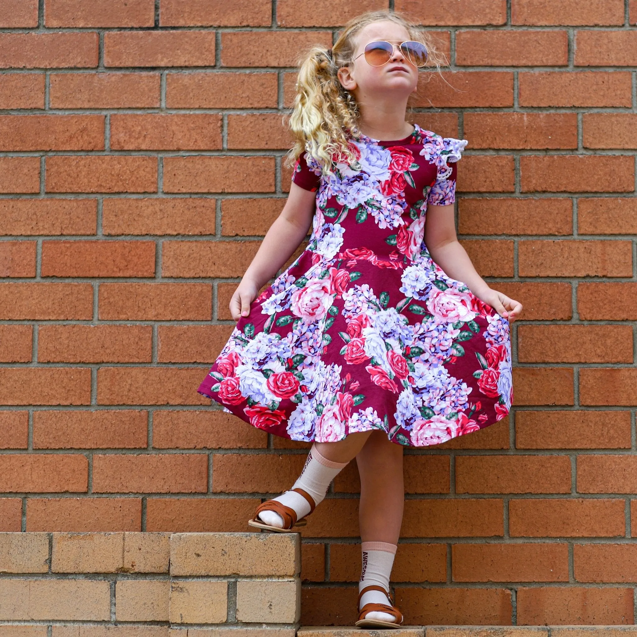 EMERSON TWIRLY GIRL DRESS