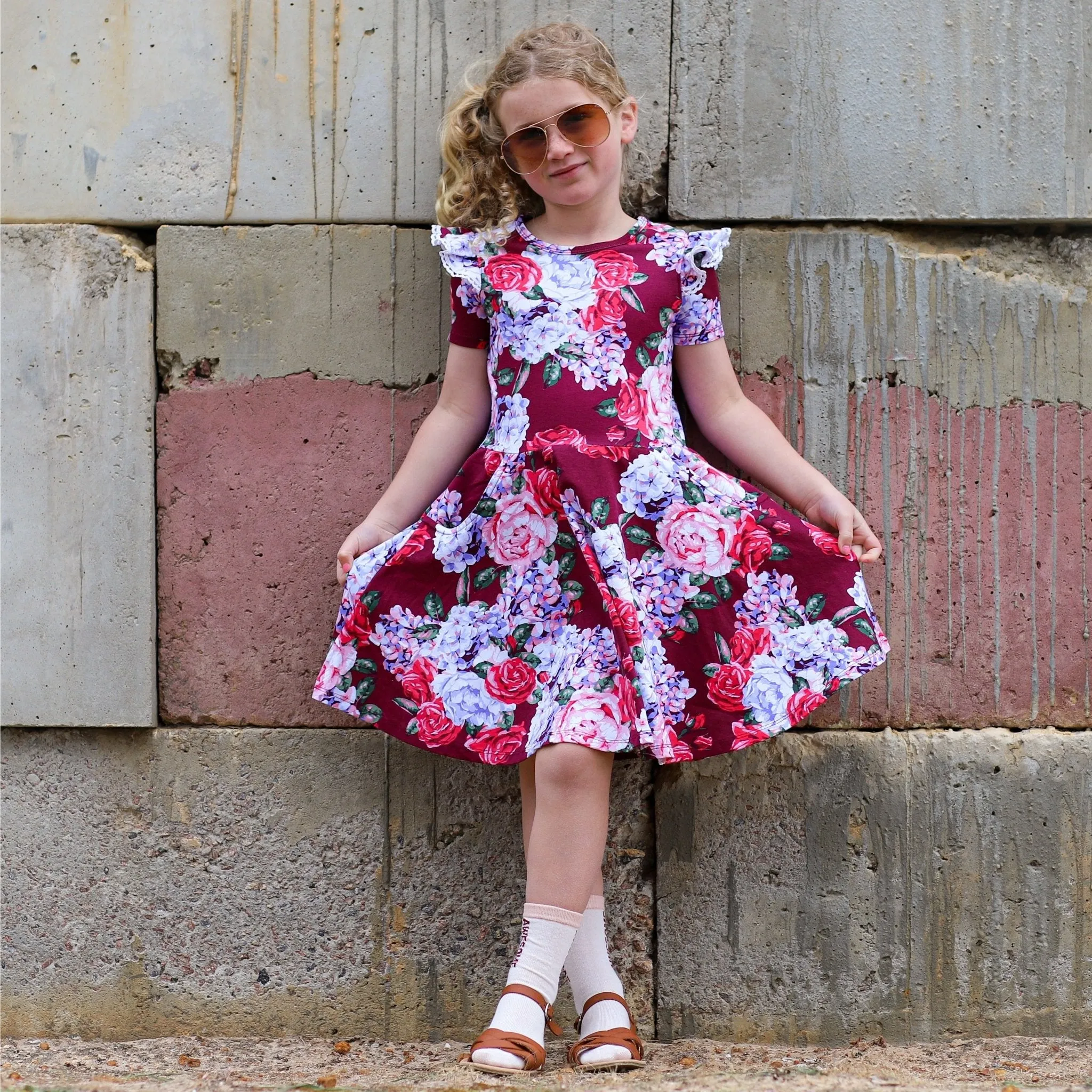 EMERSON TWIRLY GIRL DRESS