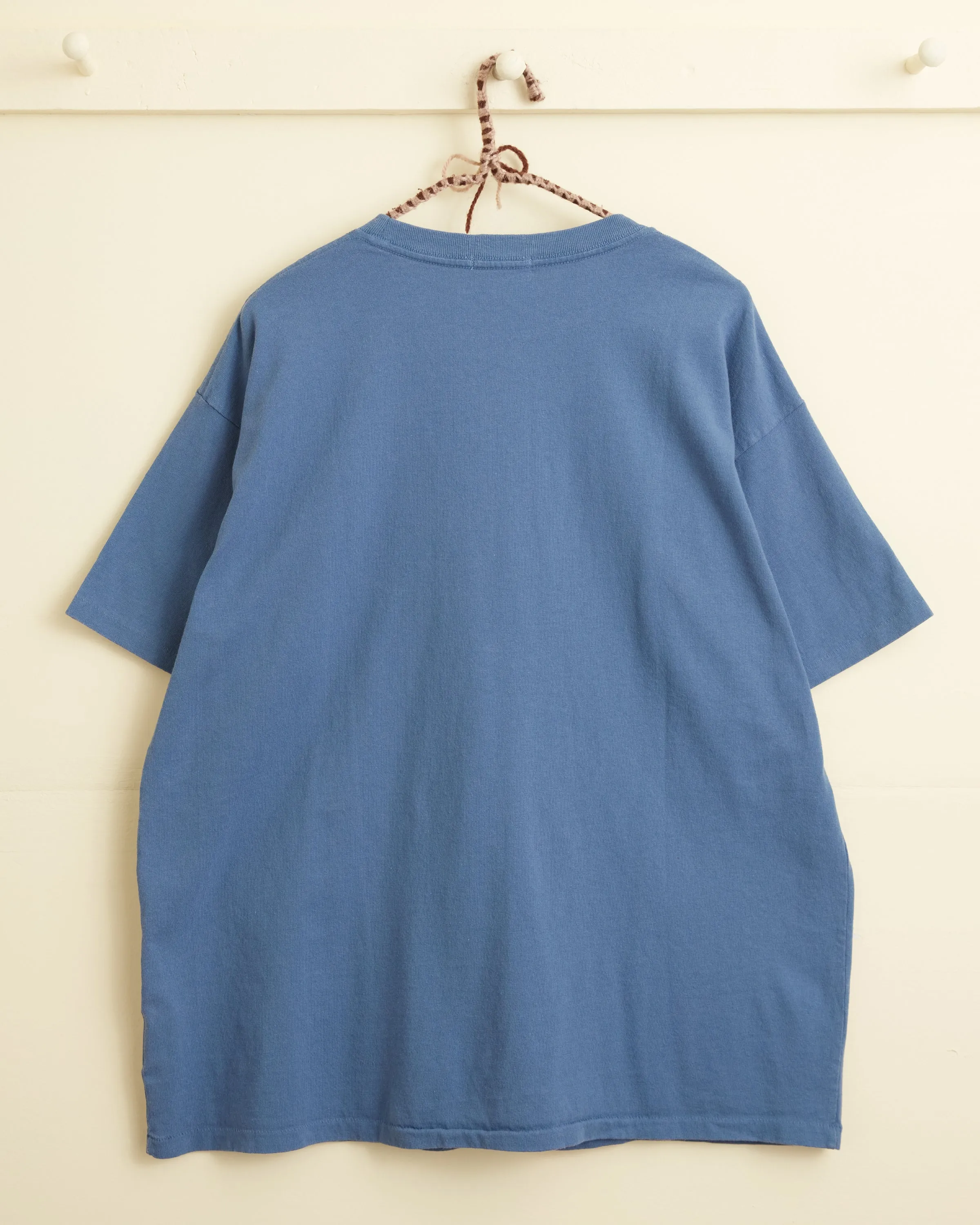 Flocked Bode Tee - Blue