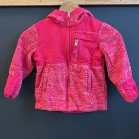 Free Country Girls' Red Zip-Up Hoodie: pink-girls-XS