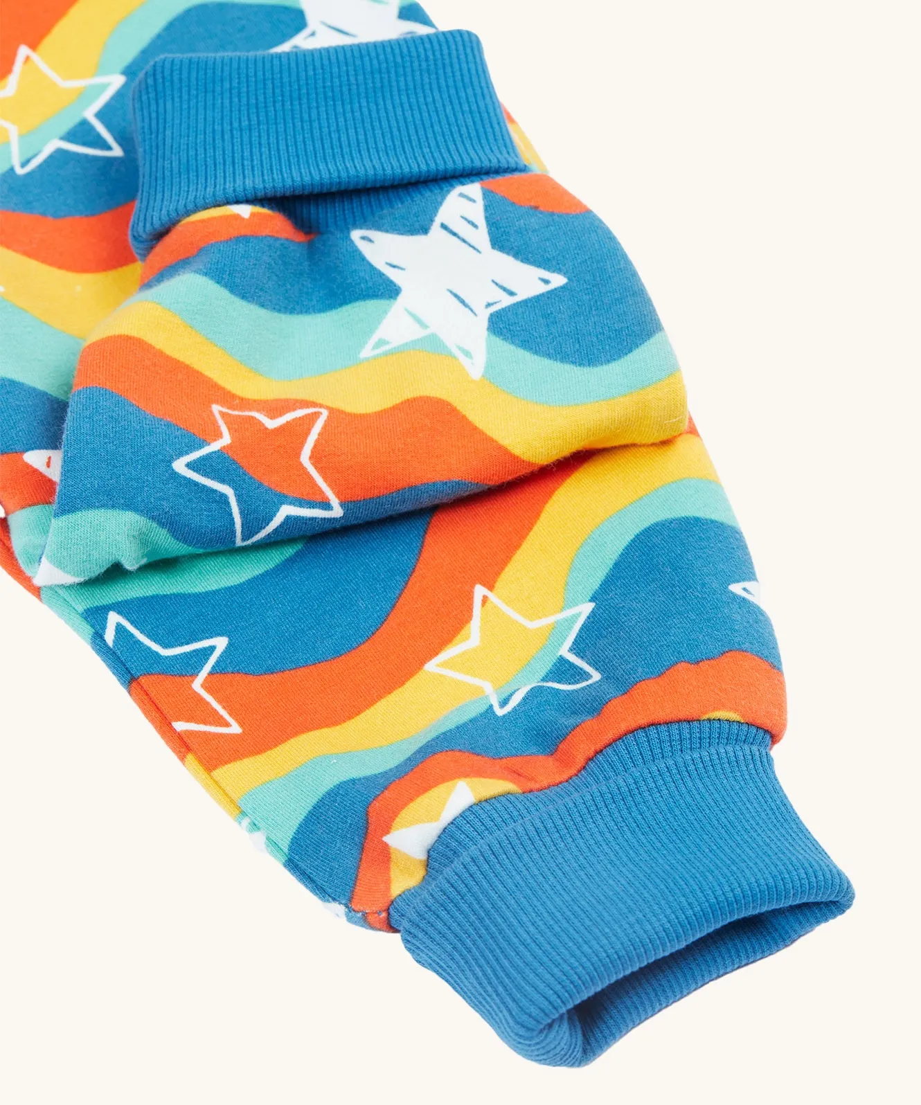 Frugi Cosy Parsnip Pants - Wavy Stars/Protect Your Planet