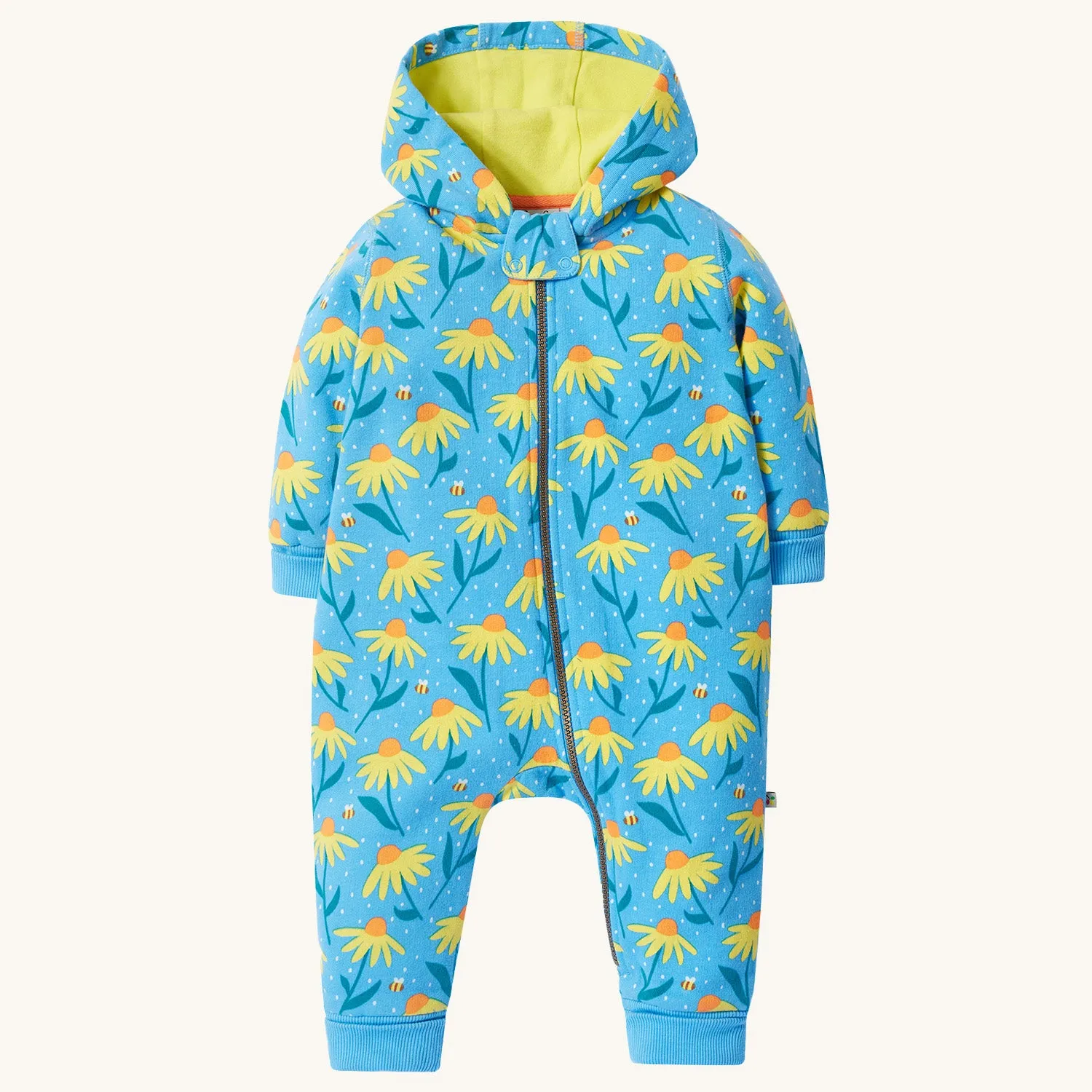 Frugi Switch Snuggle Suit - Echinacea