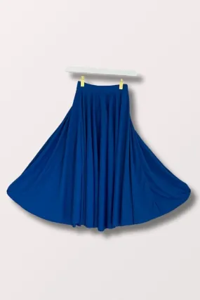 Girls Praise Dance Circle Skirt - Royal