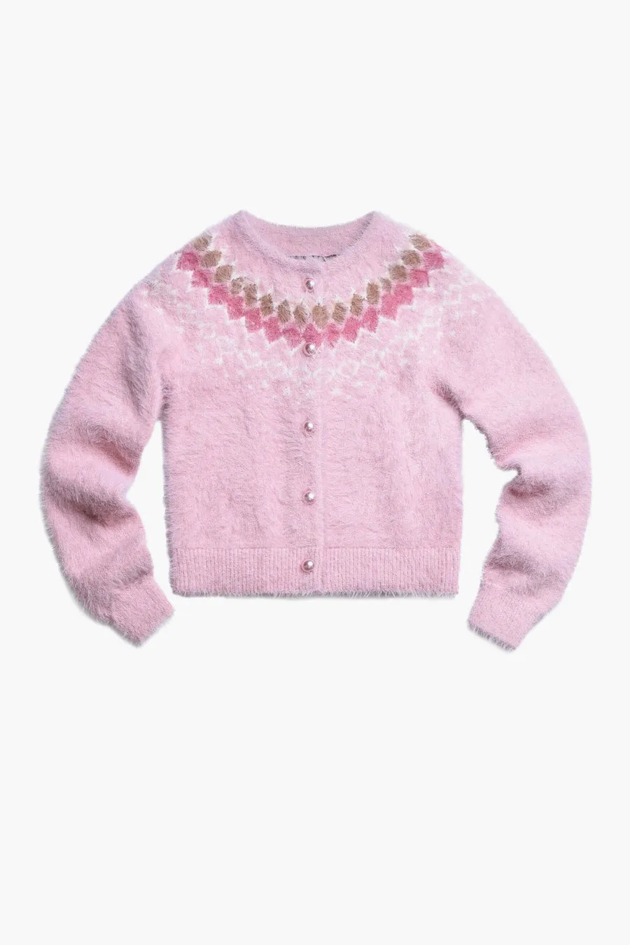 Girls Sweater Imoga Bellina - Powder