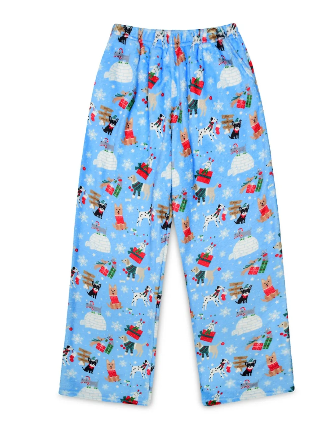 Holiday Hounds Plush Pants