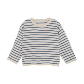 Huttelihut Children's Striped Pullover Knit Sweater