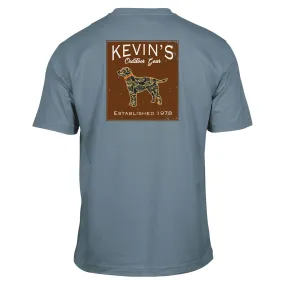 Kevin's Kids Camo Dog Short Sleeve T-Shirt