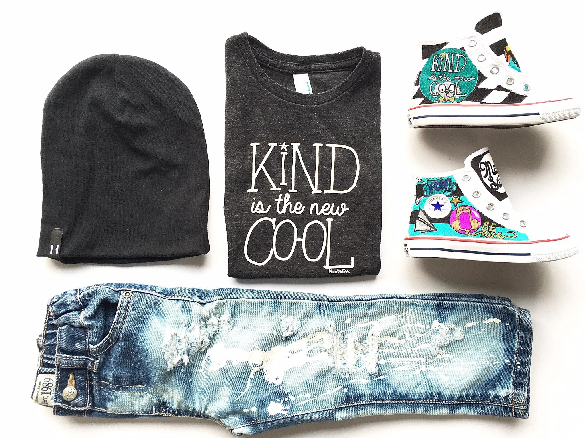 KIND IS THE NEW COOL KIDS T-SHIRT - Mama Said Tees