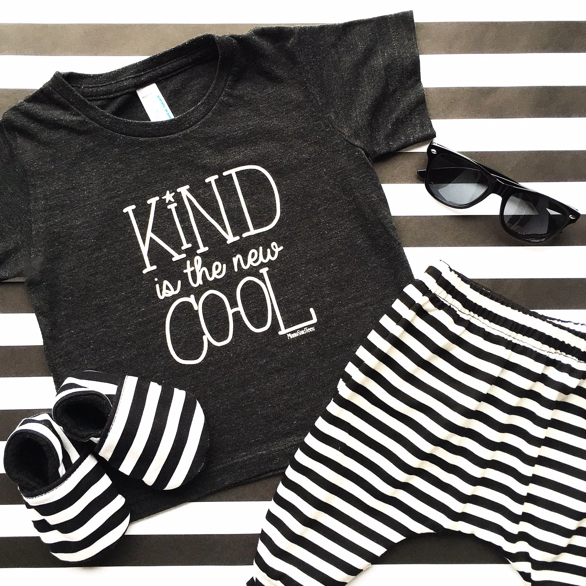 KIND IS THE NEW COOL KIDS T-SHIRT - Mama Said Tees