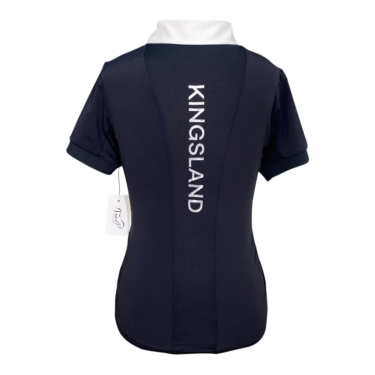 Kingsland 'Haider' Junior Show Shirt in Navy - Children's Large