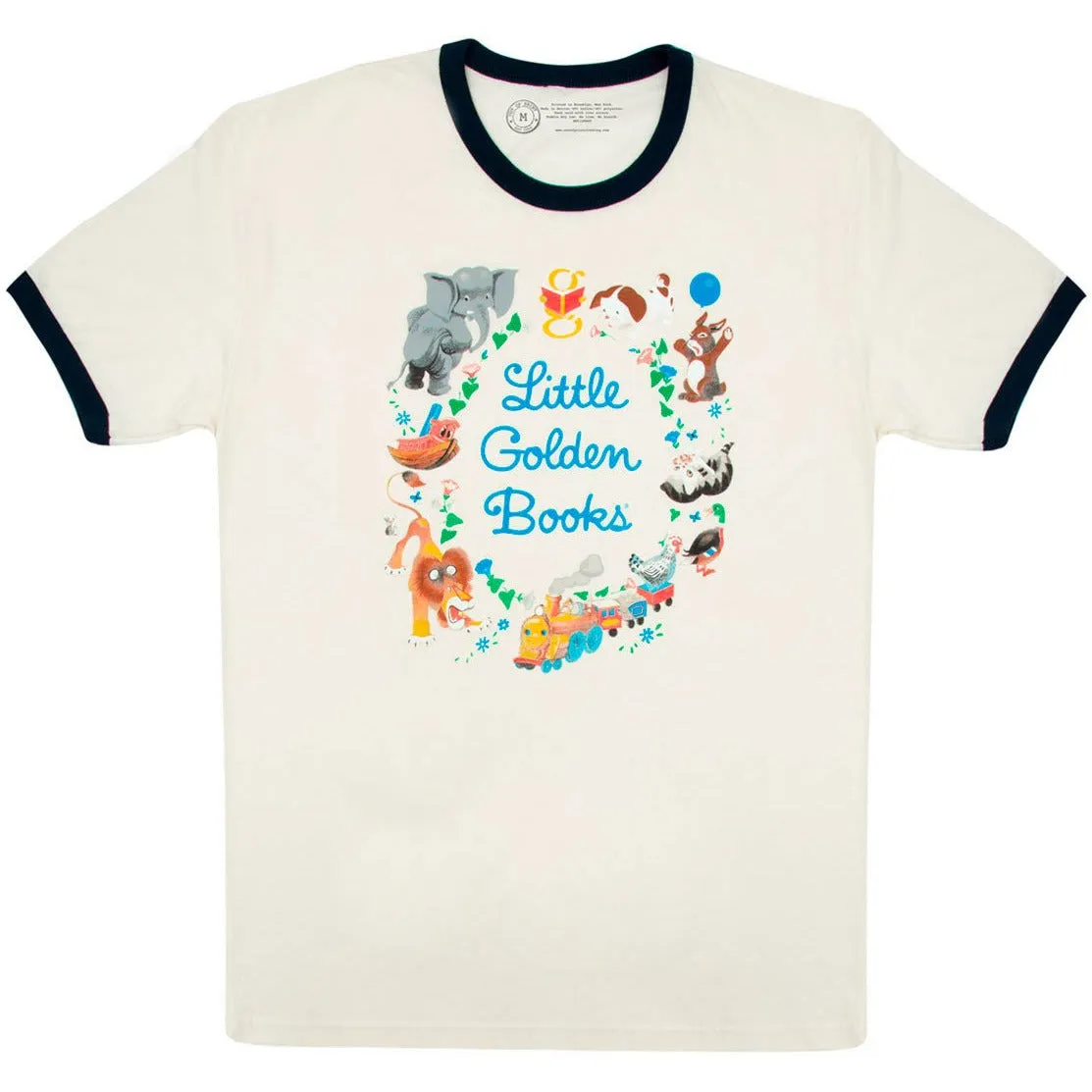 Little Golden Books Unisex Ringer Tee