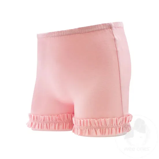 Lt. Pink Ruffle Trim Wundershorts