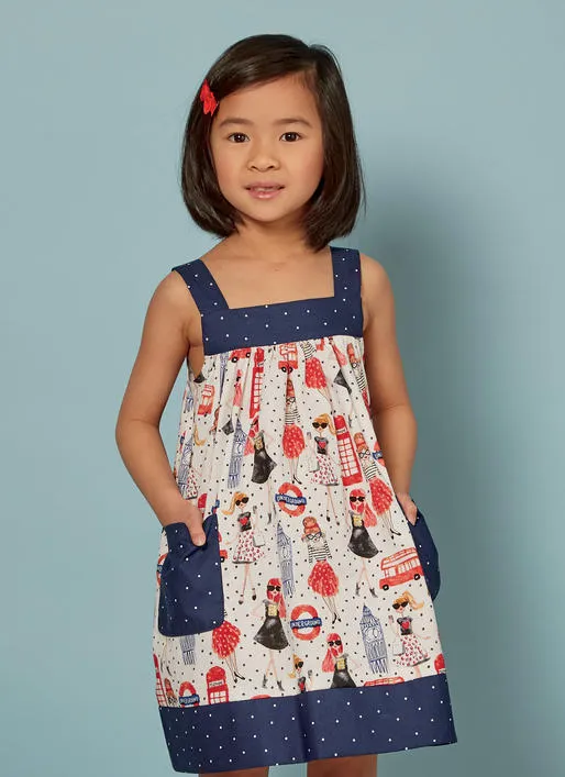 M7768 Children's/Girls' Dresses