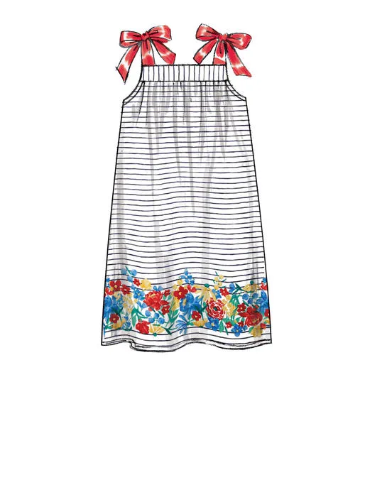 M7768 Children's/Girls' Dresses