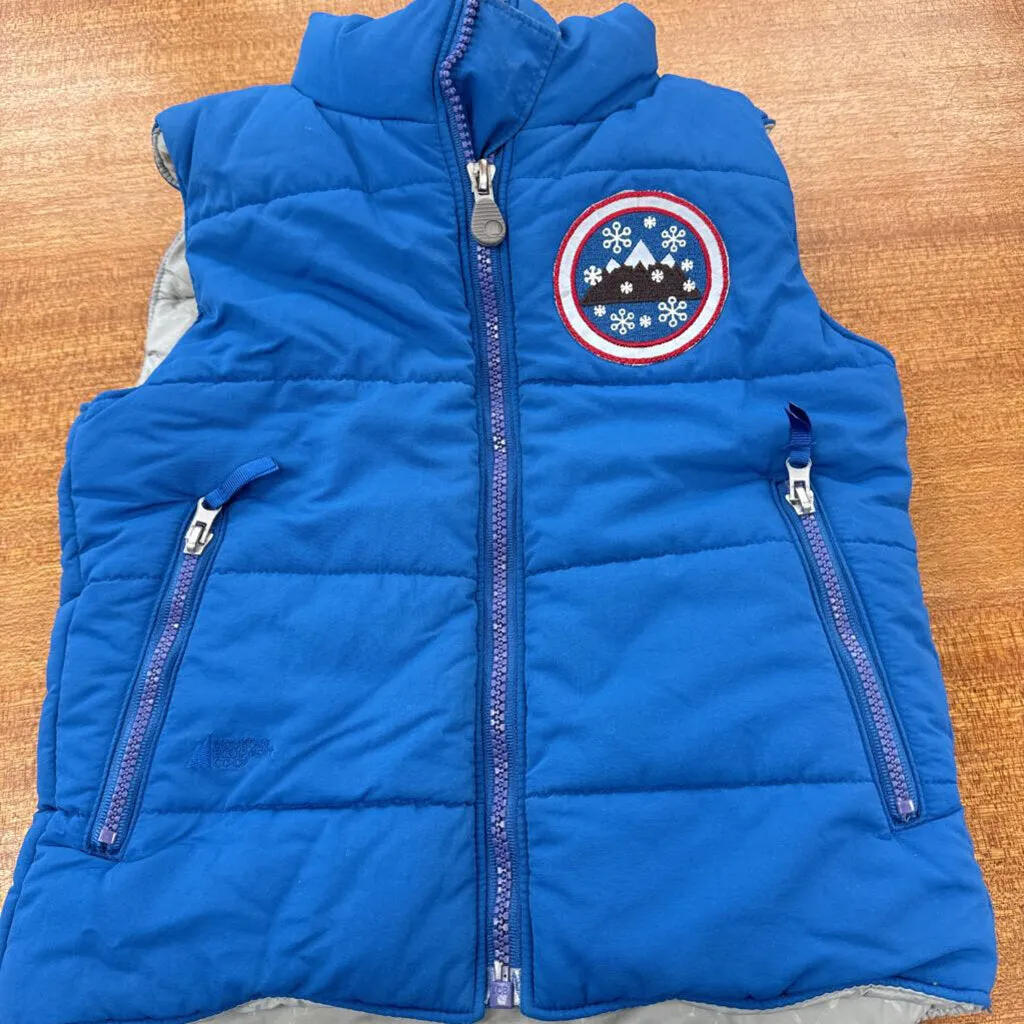 MEC - Kid's Puffer Vest: Blue/Grey-children-4