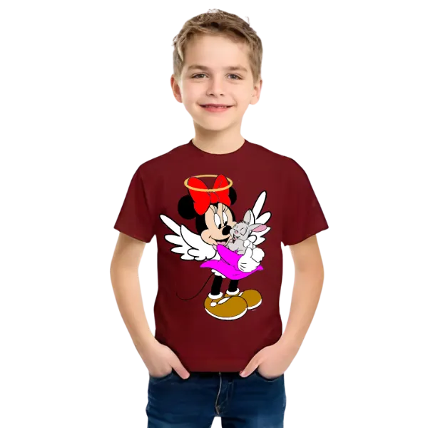 Mickey Mouse Printed T Shirt For Kids