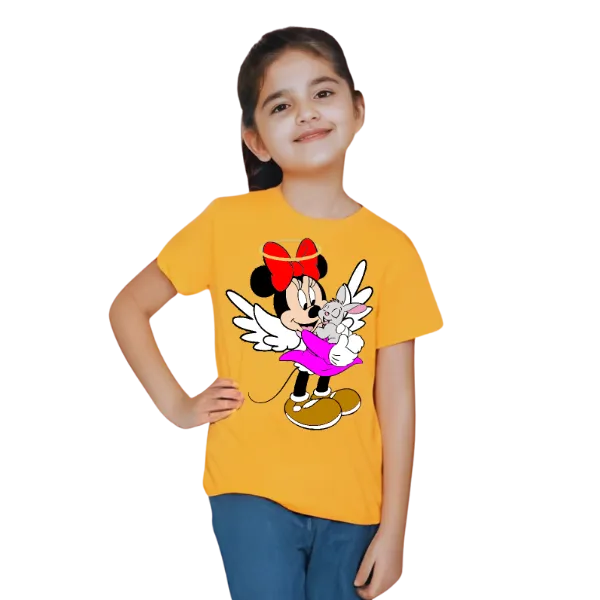 Mickey Mouse Printed T Shirt For Kids