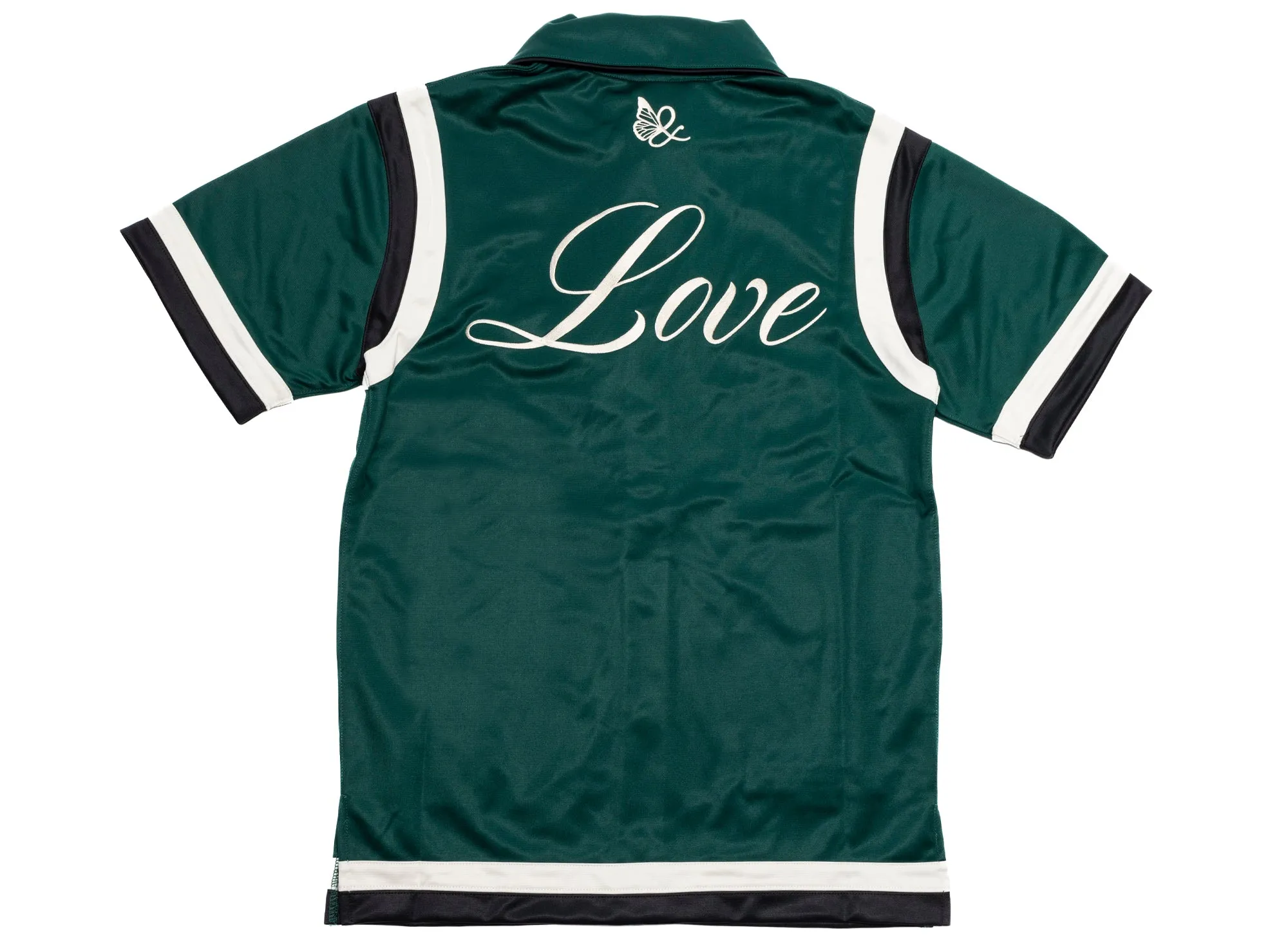 Mitchell & Ness x Waraire Full Snap Shooting Shirt in Green