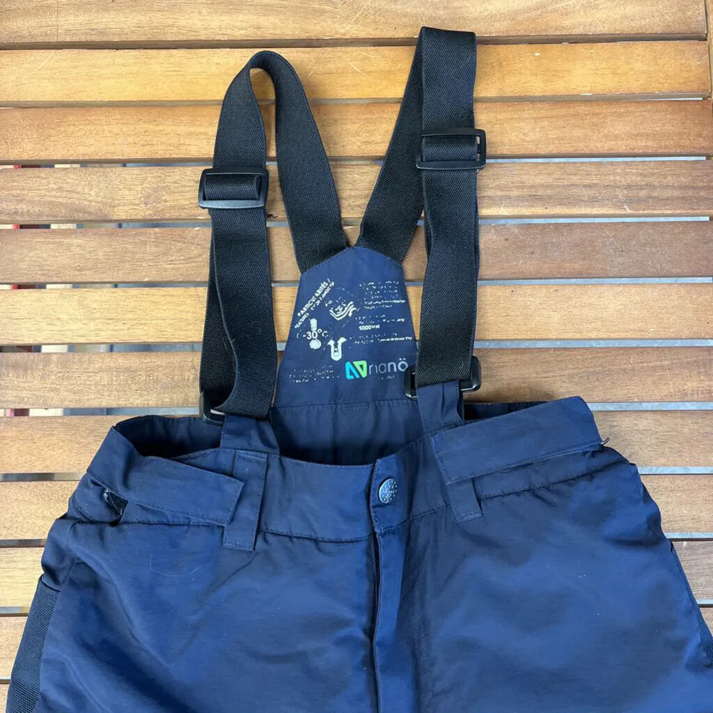 Nano - Kids Snowpants w/ Suspenders - MSRP $90: Navy-children-8Y