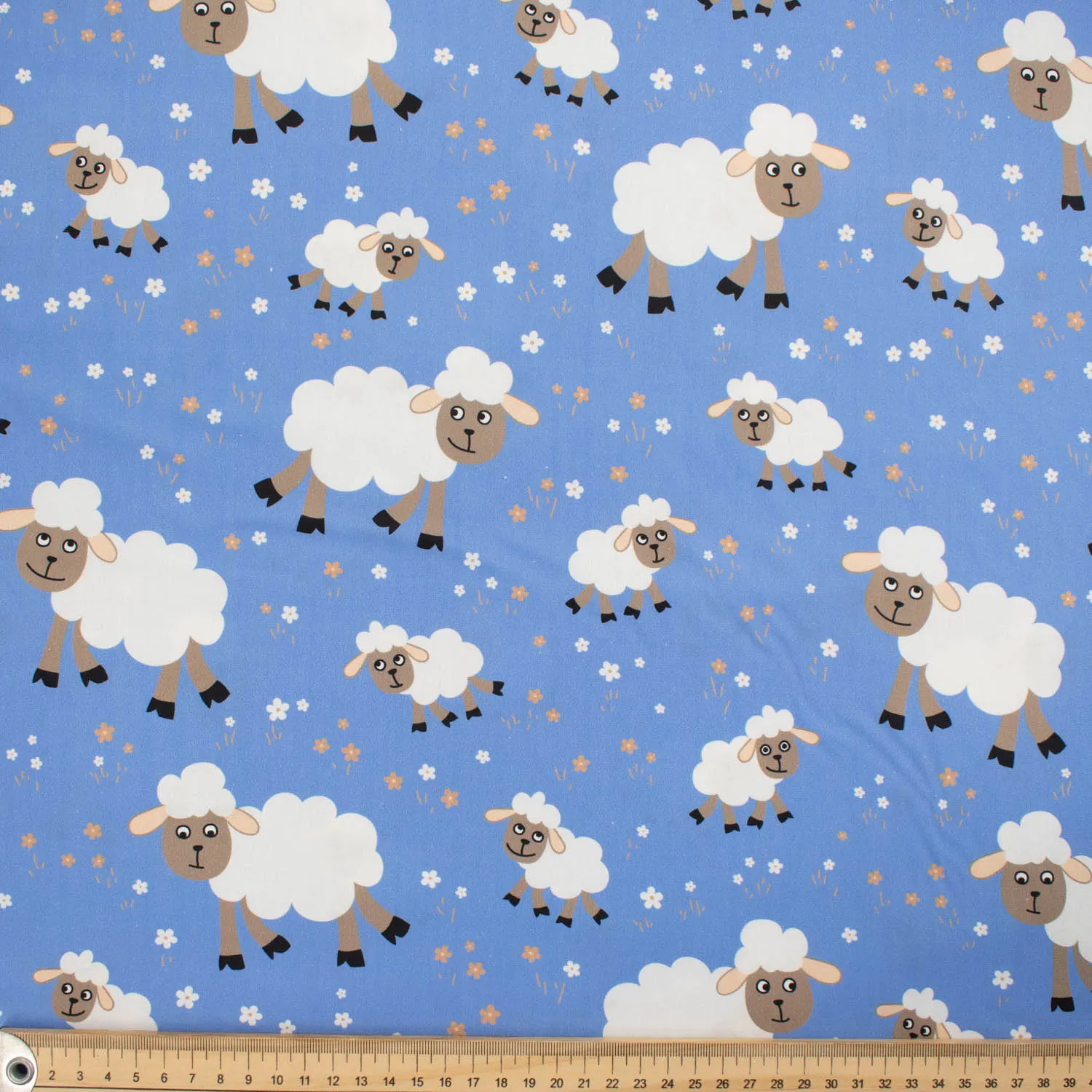 Nursery Animals Collection Sheep 3 Cotton Prints