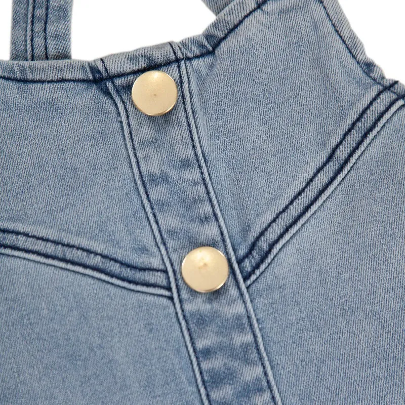 Peggy Deb Pinafore - Denim