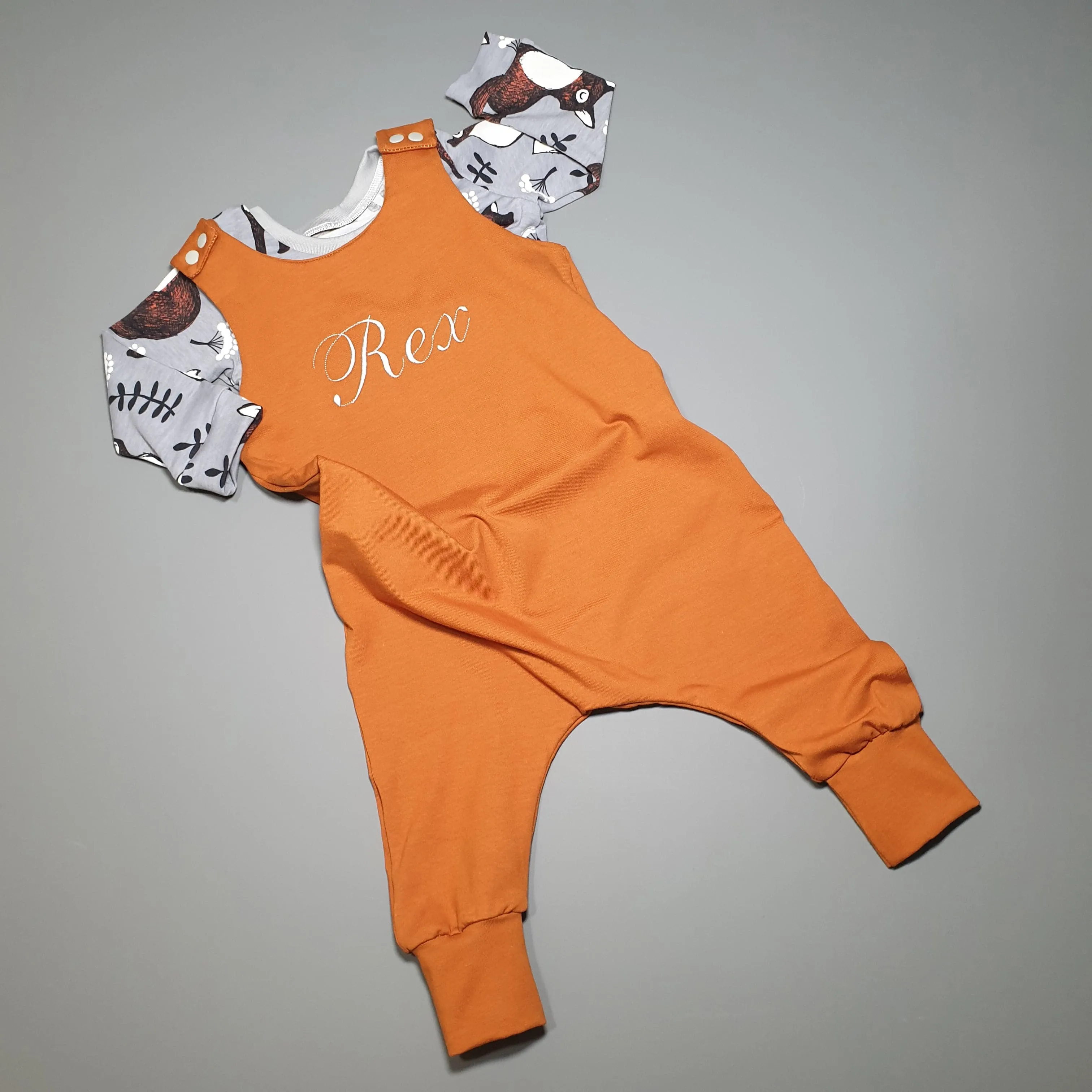 Personalised Baby & Toddler Outfit | Dungarees