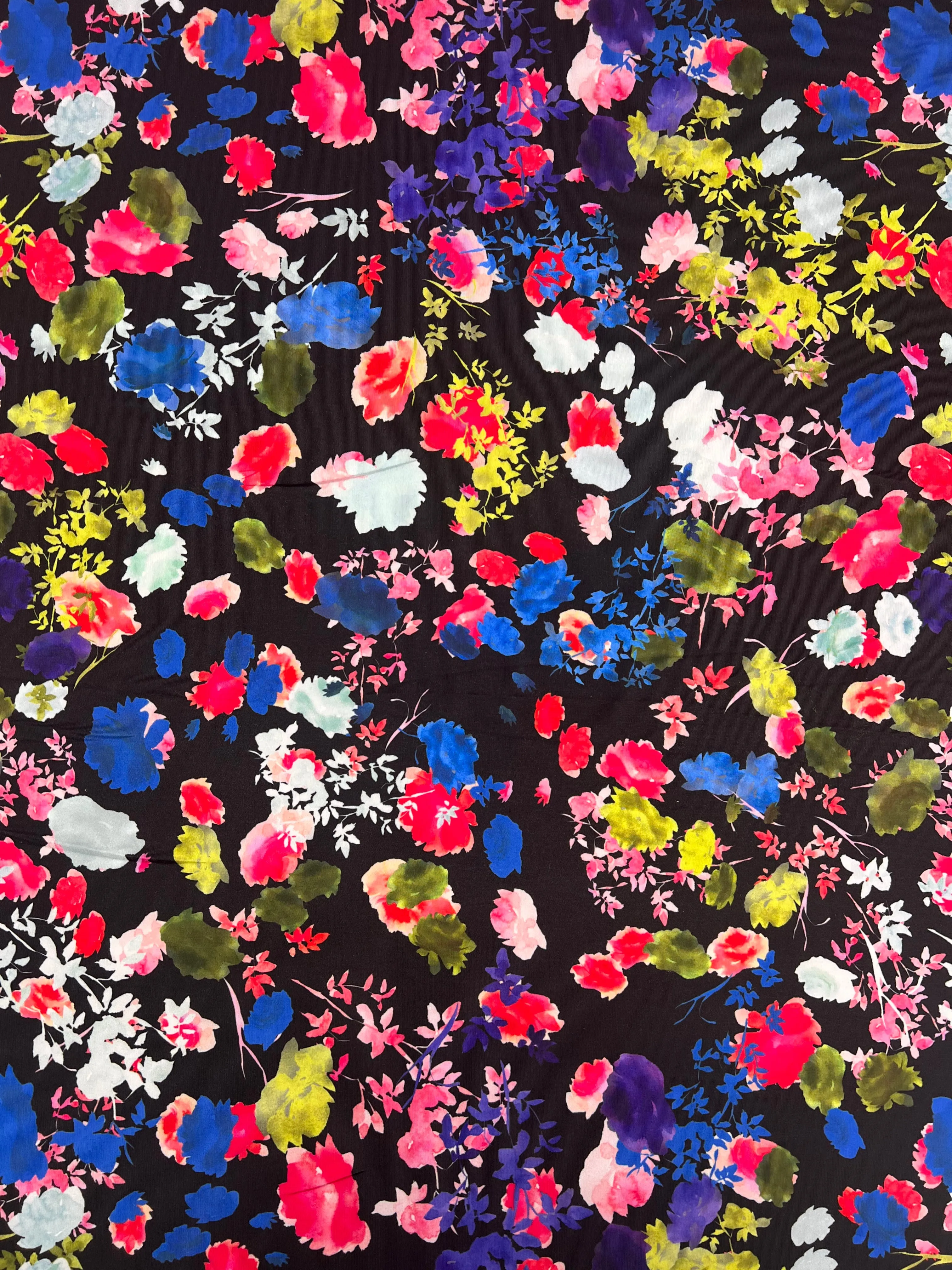 Printed Lycra - Water Garden - 150cm