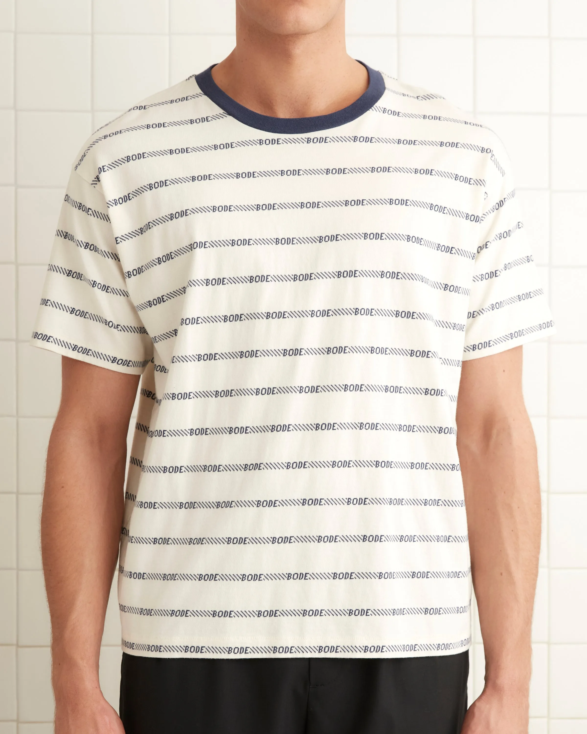 Rec Jacquard Boxy Tee