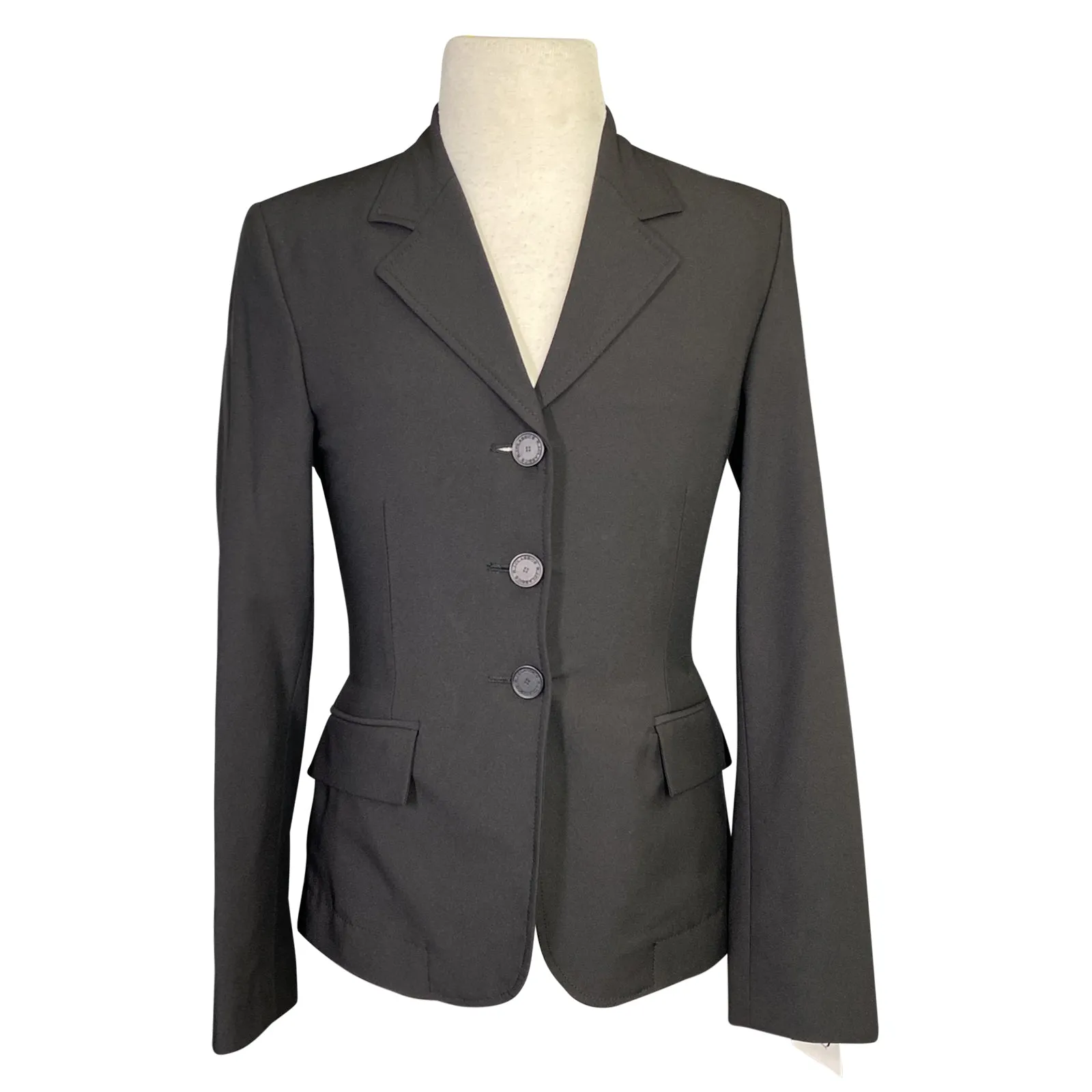 RJ Classics 'Ellie' Show Coat in Black - Children's 10R