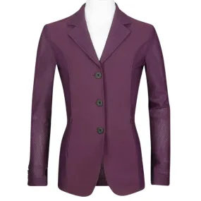 RJ Classics 'Harmony' Jr. Mesh Show Jacket in Dark Berry - Children's 20R