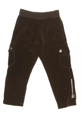 Rykiel Enfant - Black Pants with Zippers - 4A