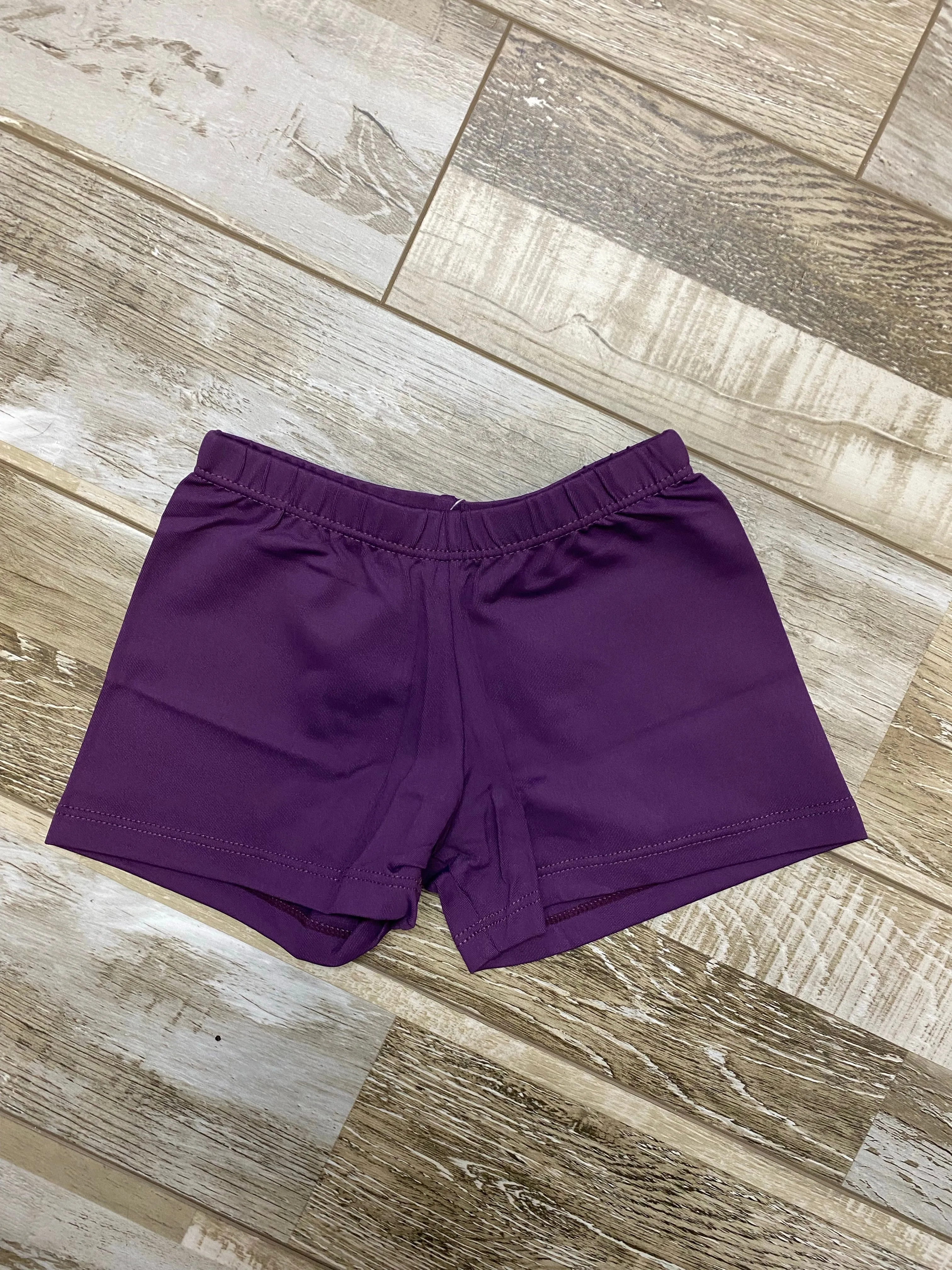 So Danca - High Waisted Shorts - Child/Adult (SL83/SL82) - Dark Purple (GSO)